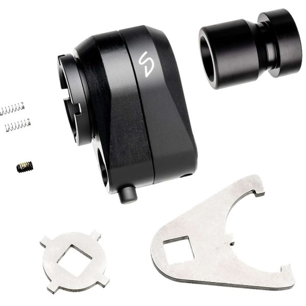 Stern Defense 008SDRABADD1M Rapid Attach Buttstock Adapter Black Aluminum/Steel