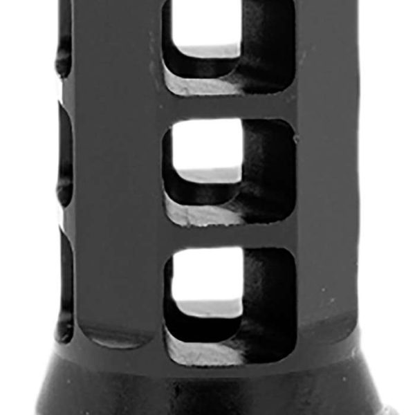 Huxwrx 3486  Muzzle Brake-QD 5.56 Fits 1/2"x28 Steel Black