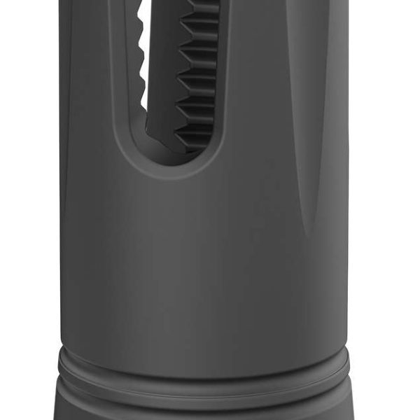 Breek Arms BRK4315 Scorch 3-Prong Flash Hider Black Nitride Steel 1/2"x28 Threads 223 Cal/5.56mm Compatible w/ Breek-LOK 3QD