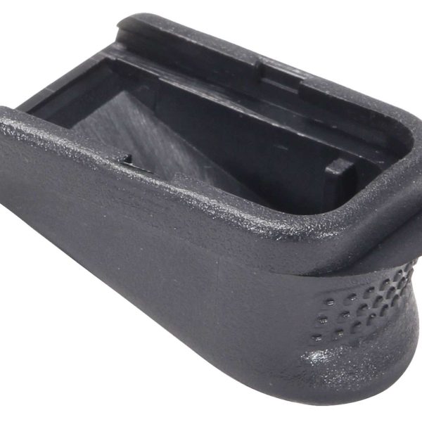 Pachmayr 03882 Grip Extender  Extended 2rds, Compatible w/Glock26/27/33/39 add 2rd, Black Polymer 2 Per Pack
