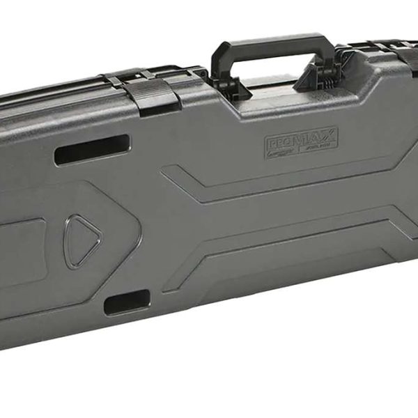 Plano 151200 Pro-Max Side-By-Side Rifle w/ PillarLock Black Holds 2 Scoped Rifles