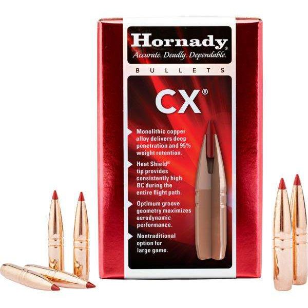 Hornady CX Rifle Bullets 338 cal .338" 24 gr CX (338 Lapua Mag) 50/ct