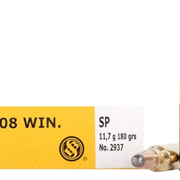Sellier & Bellot Rifle .308 Win 180gr — 20 rds