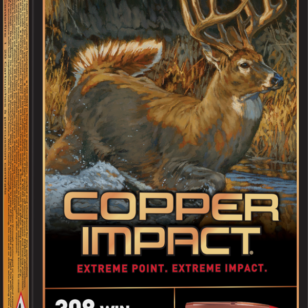 WINCHESTER COPPER IMPACT 308WIN 150G LF 20RD BX 200RD CASE