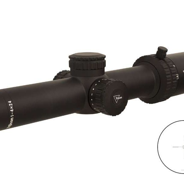 TRIJICON CREDO 1-4X24 BLK 30MM BDC GRN