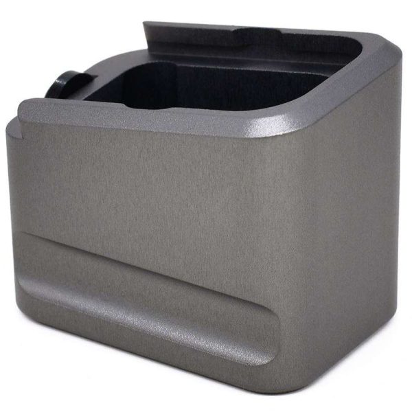 WARNE GLOCK 17/22 MAG EXTENSION GRY