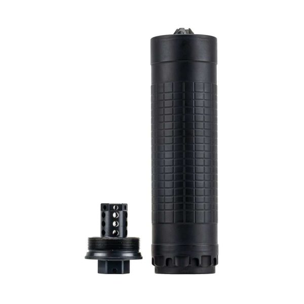 IWI SILENCER 6MM DIRECT THREAD 1/2X28 HUB-T MOUNT BLACK
