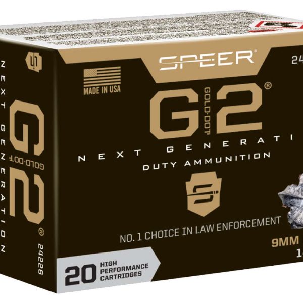 Speer Gold Dot G2 9mm 147gr — 20 rds
