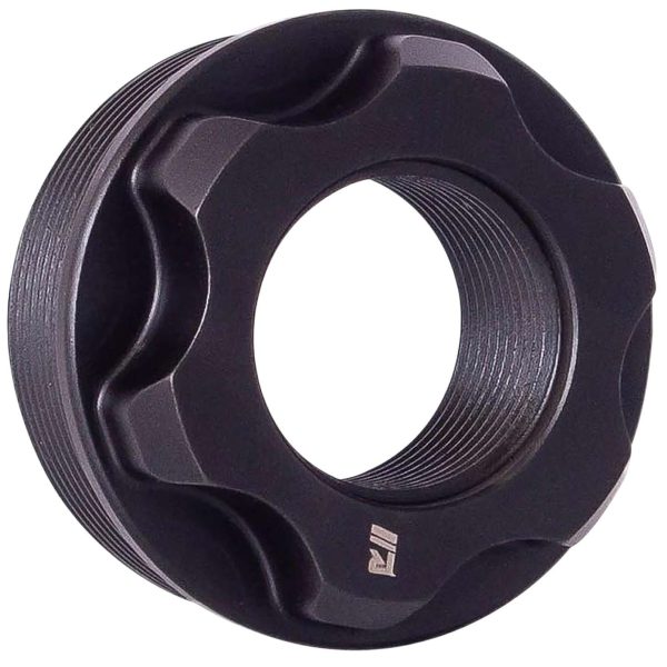 RUGGED SUPPRESSOR OF002 Fixed Mount 1/2"-36 tpi Black
