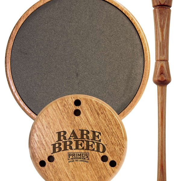 Primos PS2904 Rare Breed  Friction Call Attracts Turkeys Natural Wood/Slate