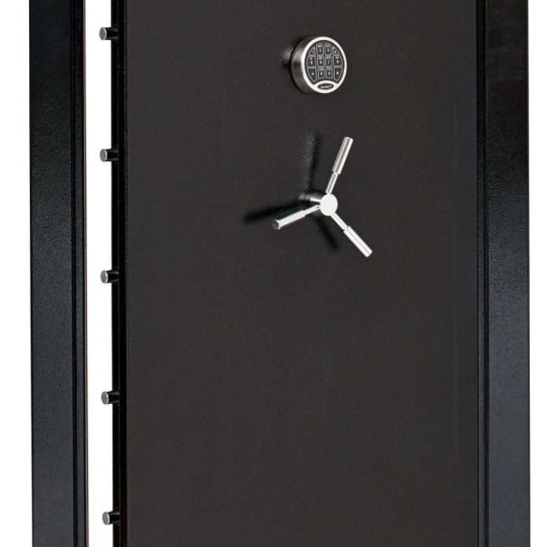 SnapSafe 75419 Vault Door  Out-Swing Black 12 Gauge Steel 32.80"W x 81"H Access Code/Key Entry