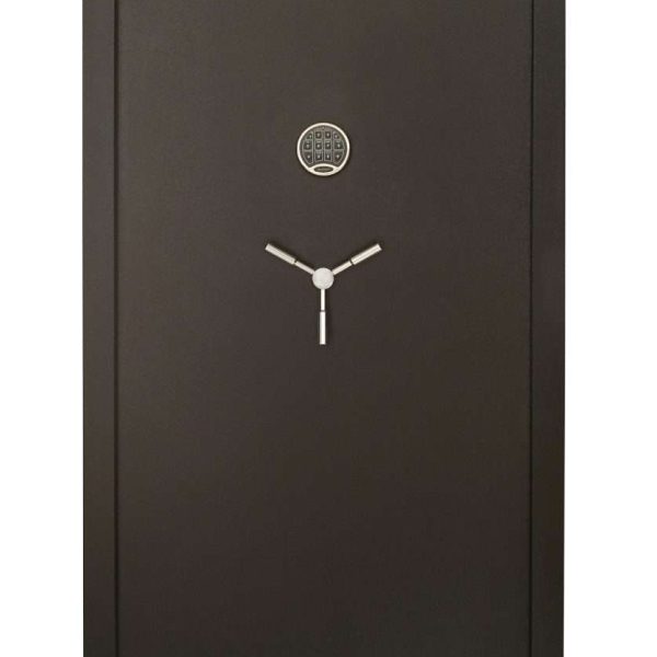 SnapSafe 75416 Vault Door  In-Swing Black 12 Gauge Steel 32.80"W x 81"H Access Code/Key Entry