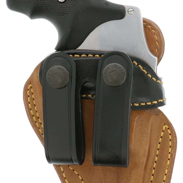 Galco RG838RB Royal Guard 2.0 IWB Natural/Black Horsehide Belt Loop Compatible w/Glock 43/43X/Springfield  Hellcat Right Hand