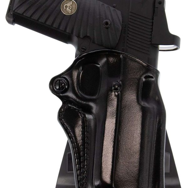Galco SM2-652B Speed Master 2.0 OWB Black Leather Paddle Fits Mossberg MC1sc/Ruger Max-9/S&W M&P Shield Plus/Shield 3"9/40 & 2.0 9/40 Right Hand