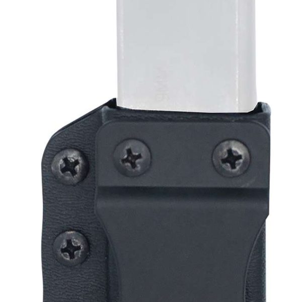 DeSantis Gunhide A100KJKKZ0 Persuader Mag Pouch  IWB/OWB Black Kydex Belt Clip Compatible w/ Sig P365, Kimber R7 Mako Ambidextrous
