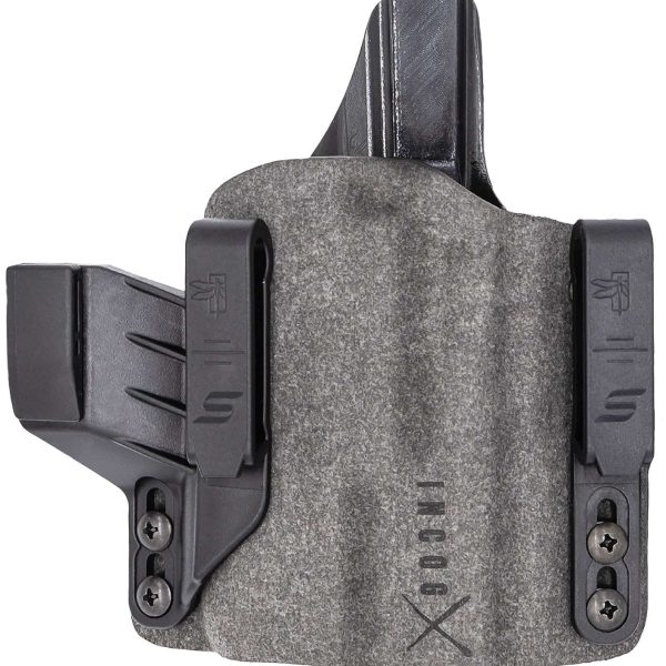 Safariland INCOG0465A0CX261 Incog X  IWB Gray Cordura Fits Sig P365/X/XL Belt Clip Mount, Right Hand
