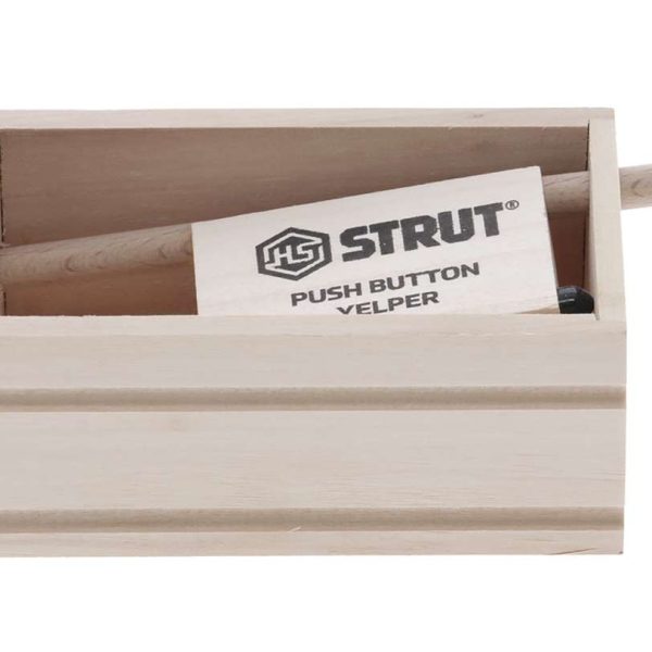 Hunters Specialties HSSTR07056 Push Button Yelper Walnut Wood