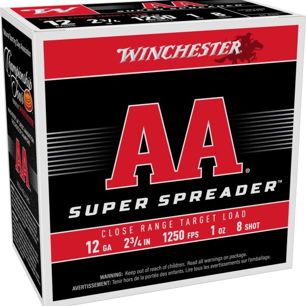 Winchester AA Spreader 12 ga — 25 rds