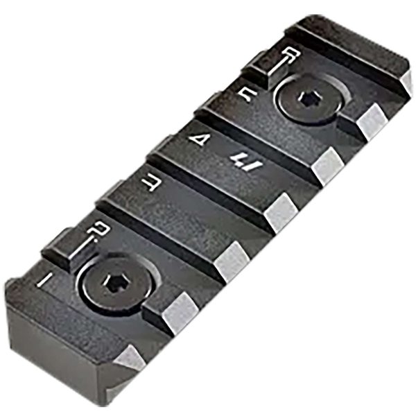 Strike Industries LINKRS6BK MLOK LINK Rail Section- 6 Slots  Black Anodized