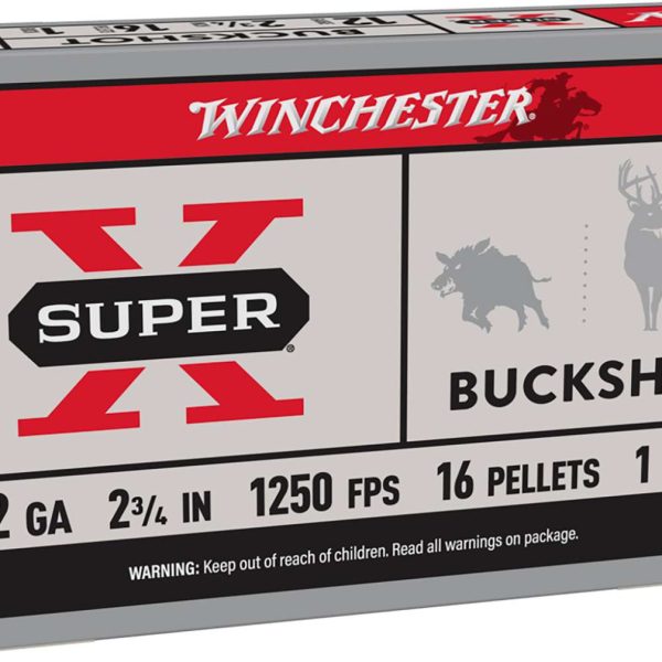 Winchester Super-X 12 ga 1 Buck — 5 rds