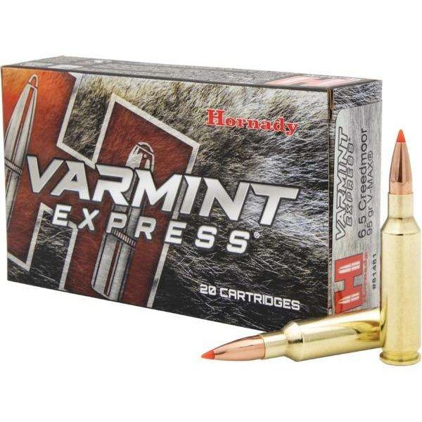 Hornady Varmint Express 6.5 Creedmoor 95gr — 20 rds