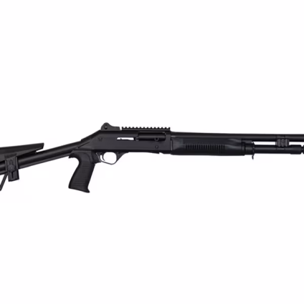 PANZER ARMS M4 TACTICAL 12G SA BLACK FIXED SKELETON STOCK