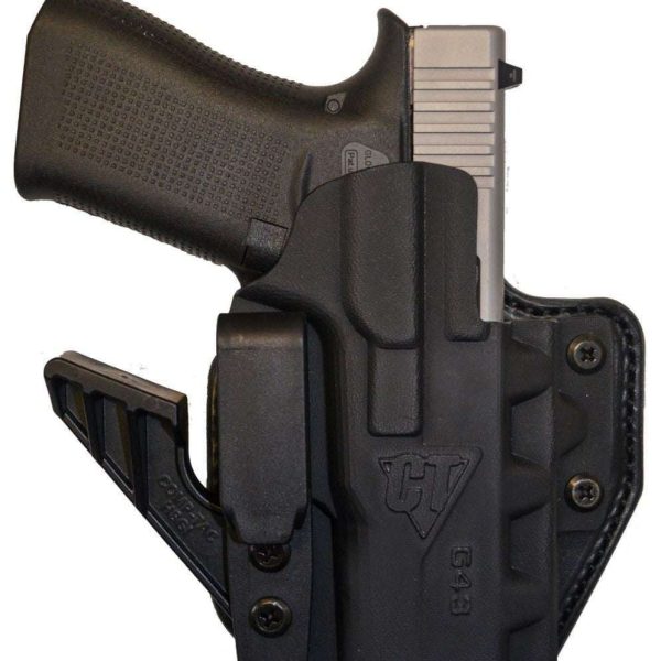 CompTac eV2 Max Hybrid Appendix IWB Holster - Glock - 43 - RIGHT - Black