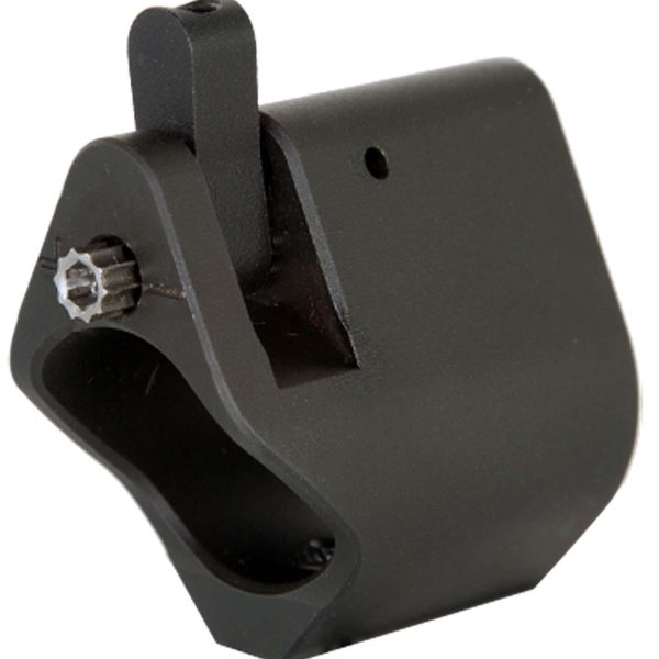 Seekins Precision 0011510065 Select Adjustable Gas Block .750" Steel Black Melonite