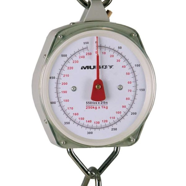 Muddy MUDGS550 Dial Game Scale  Gray Aluminum 550 lbs Weight Capacity