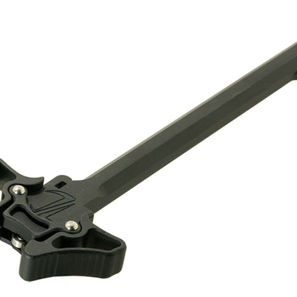 TIMBER CREEK OUTDOOR INC EMAMBICHBL Enforcer Mini Ambidextrous Charging Handle AR-Platform Black Hardcoat Anodized Aluminum