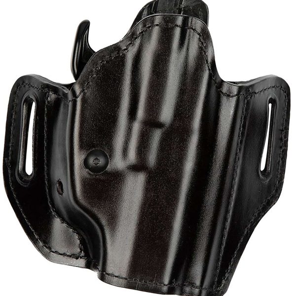 Bianchi 57501 Allusion Assent Pro-Fit OWB Size 05 Black Leather Belt Slide Fits Sig P229 Fits Walther PPX Right Hand