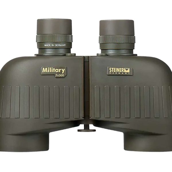 Steiner 2650 M750r Tactical 7x50mm Range Finding Reticle Floating Prism, Green Rubber Armor Makrolon