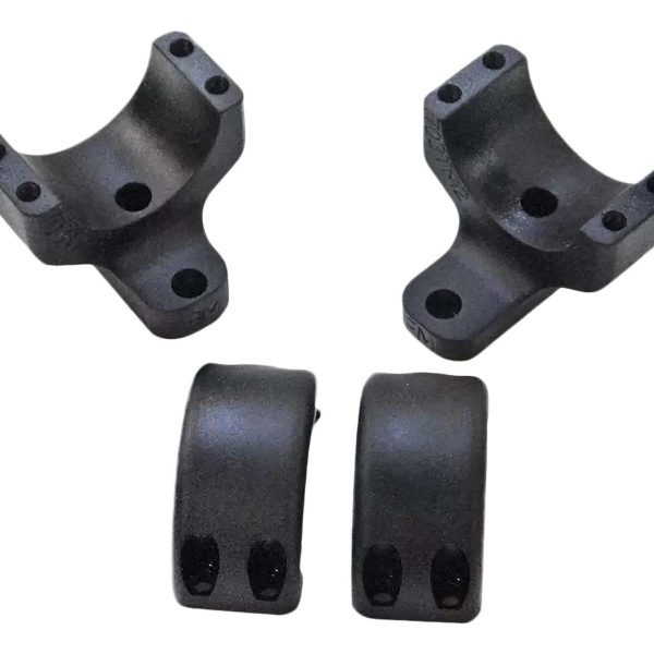 DNZ 703TXH2 Game Reaper 2 Scope Mount/Ring Combo Matte Black 30mm Howa