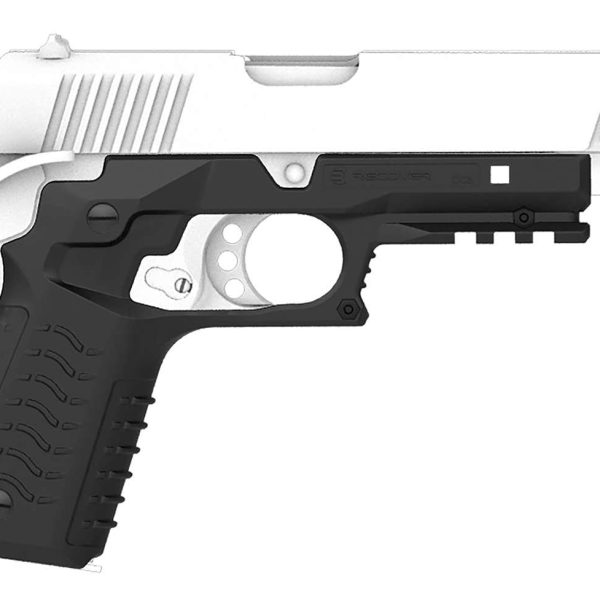 Recover Tactical CC3H-01 Grip & Rail System  Black Polymer Picatinny for Standard Frame 1911