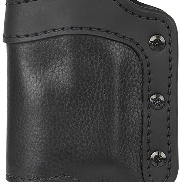 1791 Gunleather UCLB21NSBR Ultra Custom Light Bearing OWB Size 2.1 Night Sky Black Leather Belt Loop Compatible w/Glock 17/S&W M&P Shield/Springfield XD Right Hand