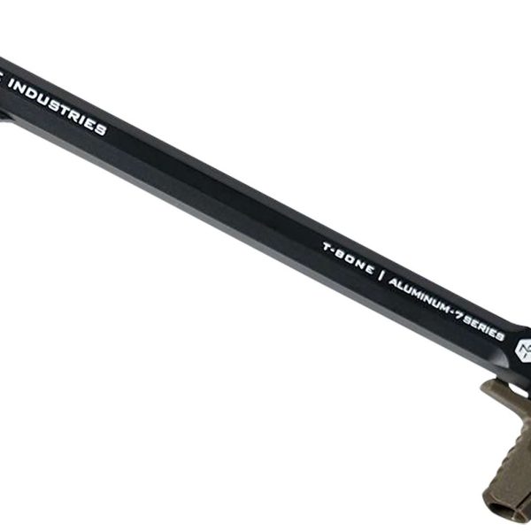 Strike Industries AR-TBCH-223-BK-OD T-Bone Charging Handle .223/5.56x45mm Nato OD Green Polymer Handles Aluminum Shaft for AR-15