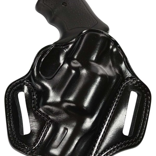Galco CM834B Combat Master  OWB Black Leather Belt Slide Fits Glock 48 Fits S&W M&P Shield EZ Fits Glock 48 MOS Right Hand