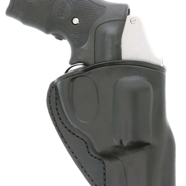 Galco SG158B Stinger  OWB Black Leather Belt Loop Fits S&W J Frame Fits Charter Arms Undercover Right Hand