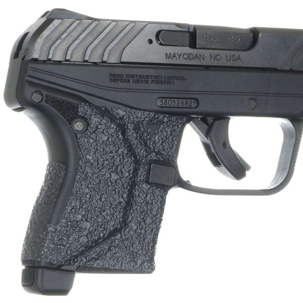 Talon Grips EV10R Adhesive Grip  Textured Black Rubber, Fits Ruger LCP/LCP II