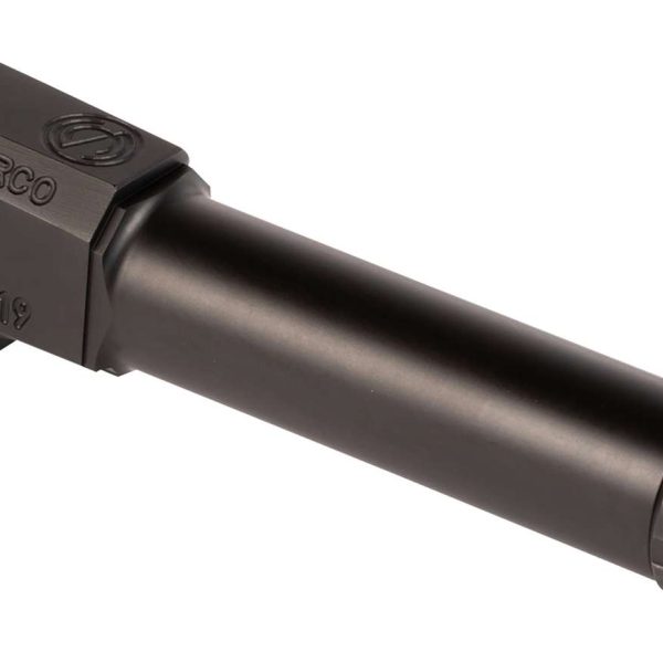 SilencerCo AC2290 S&W  9mm Luger 3.50" Threaded Black Nitride Stainless Steel, Fits S&W M&P Shield