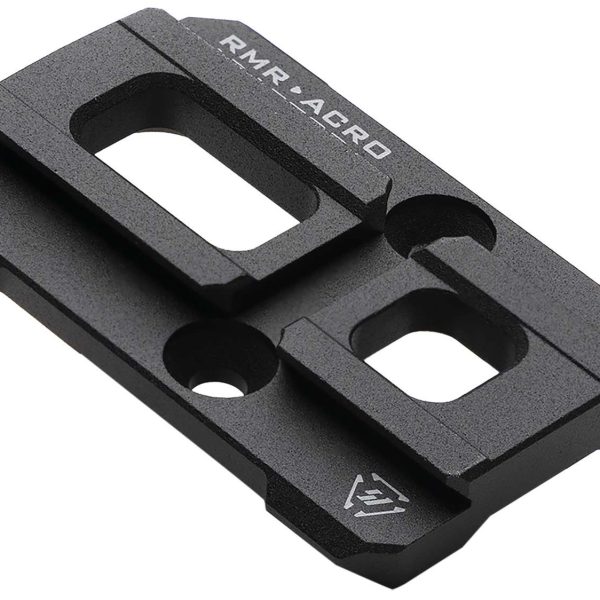 Strike Industries ACRORMR Strike RMR to ACRO Adaptor Plate  Black Anodized