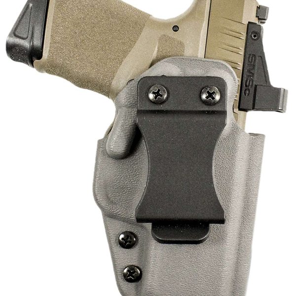 DeSantis Gunhide 220LA1LZ0 Mean Streak  IWB Pewter Gray Kydex/ Fits Glock 19/45/23/32 Belt Clip Mount Right Hand