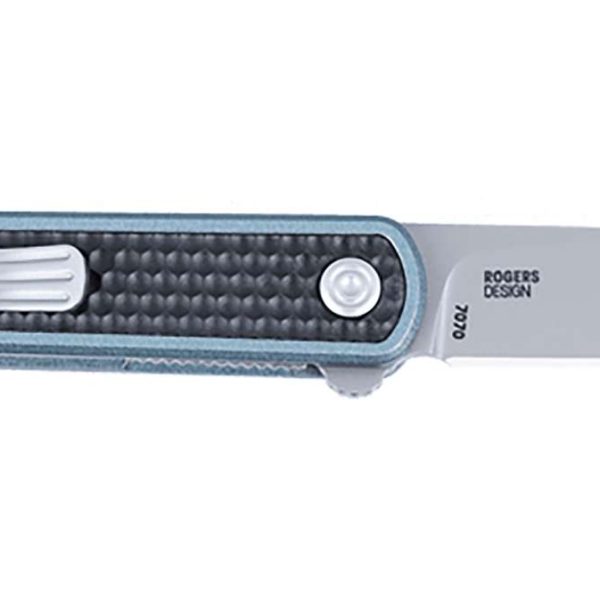 CRKT 7070 Pup  EDC 2.09" Folding Plain Bead Blasted AUS-10A SS Blade, GRN Handle