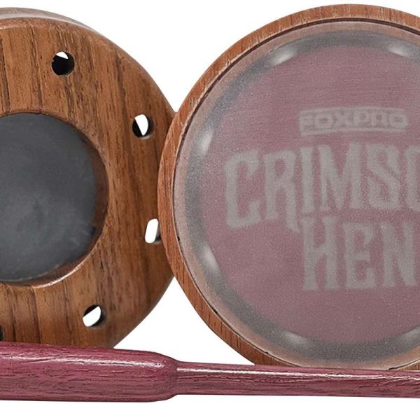 Foxpro CRIMSONTIP Crimson Tip Friction Turkey Sounds Cherry Wood
