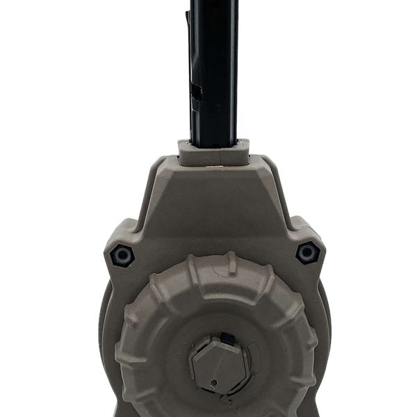 ProMag DRMA80-FDE   55rd Drum 5.7x28mm Fits AR Style Flat Dark Earth DuPont Zytel Polymer
