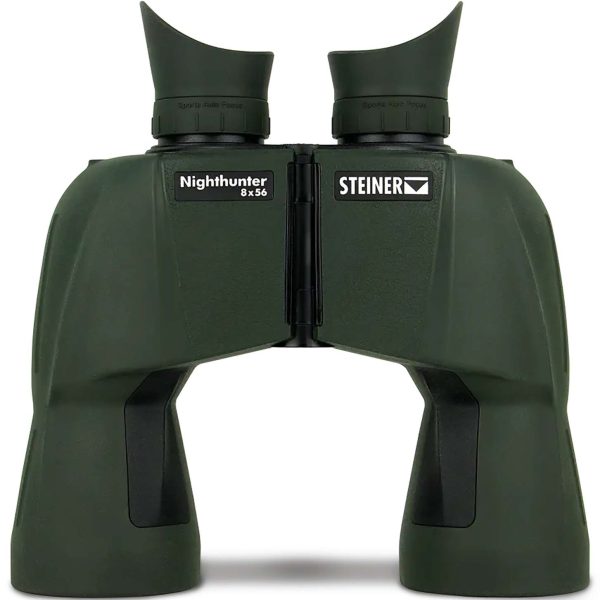 Steiner 2070 Nighthunter  8x56mm BaK-4 Porro Prism, Auto Focus, Matte Green Makrolon w/Rubber Armor