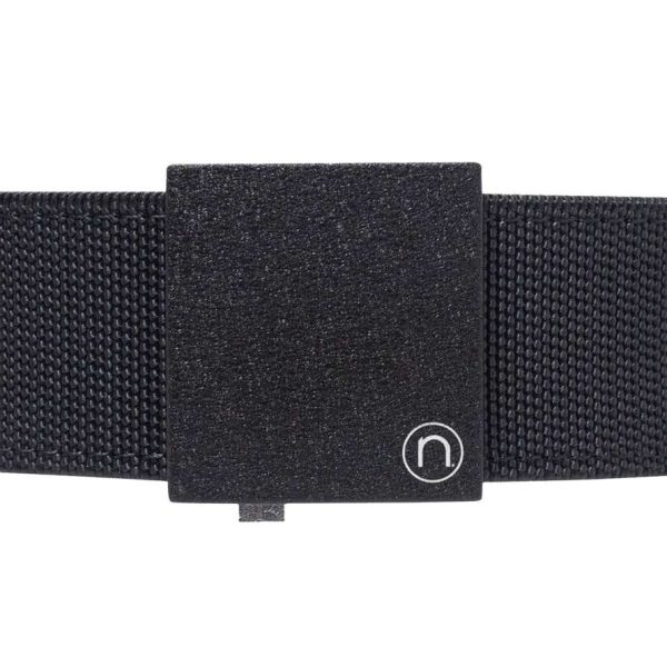 Team Nexbelt Operating PCS5242   Black Nylon 1.50" Wide Push Button Closure