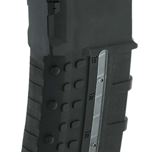 Leapers RBTAM30   30rd Windowed 223 Rem Fits AR-15 Black Polymer/Steel