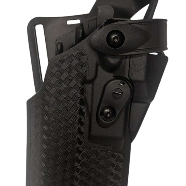 Safariland 7360RDS8325481 7360RDS  7TS Black Compatible w/ 17 Gen5, SureFire X300U, Basketweave Finish, Right Hand