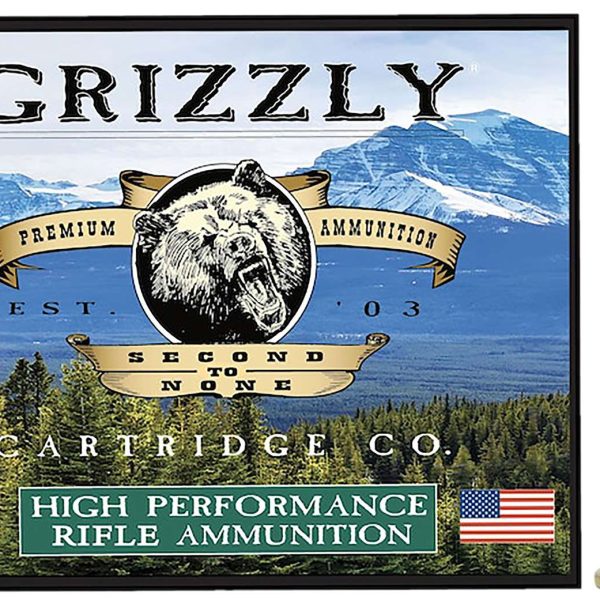 Grizzly Ammo GC45/701   45-70Gov 405gr Round Nose Flat Point 20 Per Box/10 Case